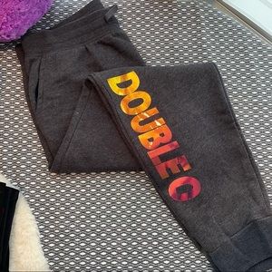 Double O Holographic Joggers